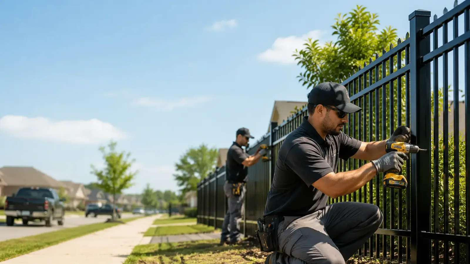 Metal Fence Installation in Keystone, IA